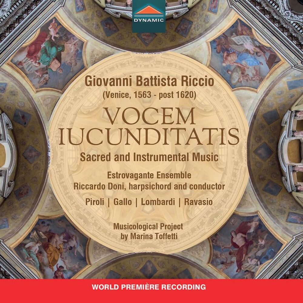 Estrovagante Ensemble - Giovanni Battista Riccio: Vocem iucunditatis, Sacred and
